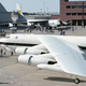 NASA’s new B-52H, with Balls 8 in the background, prior to the B-52H’s return to the US Air Force (NASA)